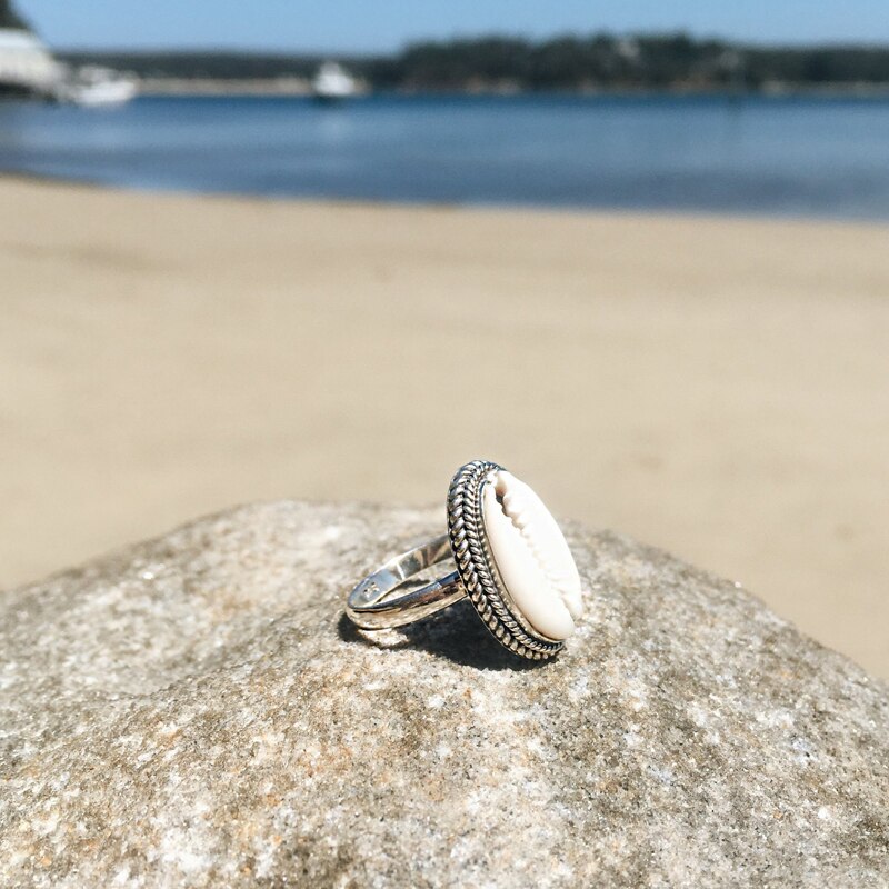 Bague Coquillage Cauri