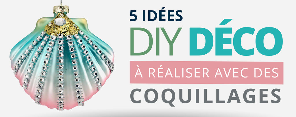 5 idées DIY à réaliser avec des coquillages