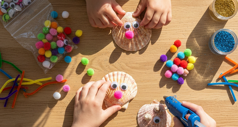 Fabriquer des Personnages en Coquillages : L'Atelier Créatif des Petits Marins