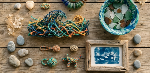 L'Upcycling Marin : Transformer les Déchets de l'Océan en Objets d'Art et de Beauté