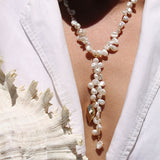 Collier Coquillage Perles Baroques