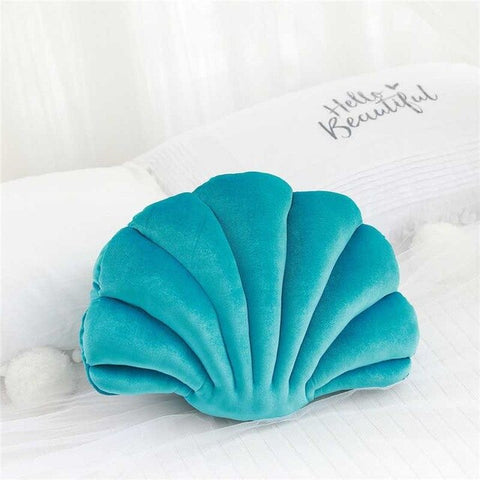 Coussin Coquillage Vert