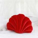 Coussin Coquillage Rouge