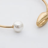 Bracelet Coquillage Cauri et Perle Blanche