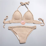 Bikini Coquillage Cauris Tricoté